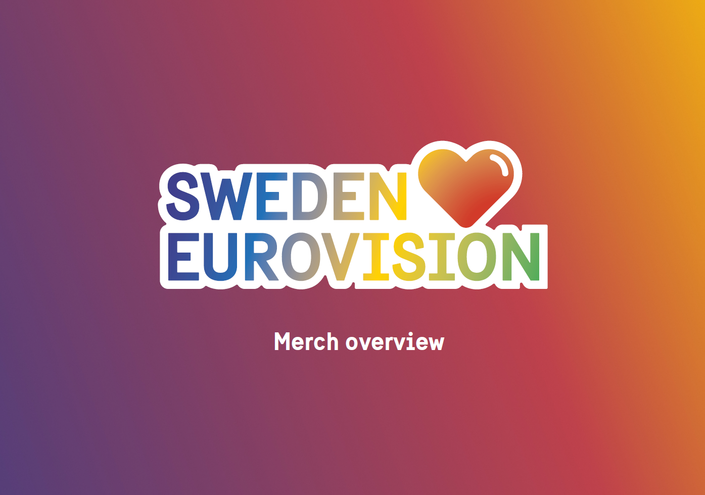 Eurovision merch