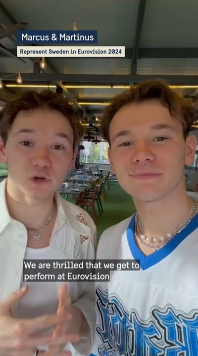 Twins Marcus and Martinus.